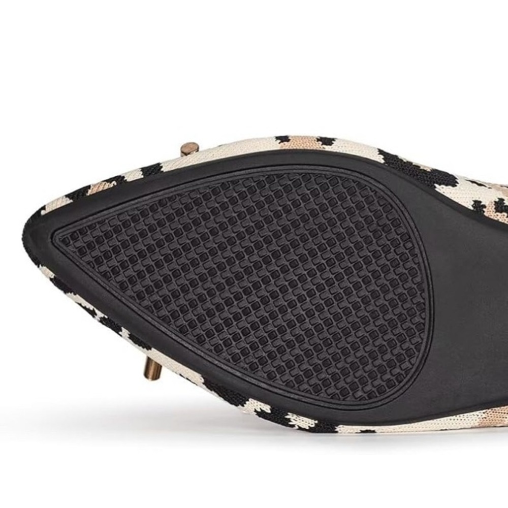 Leopard Print Ballet Flats with Bow NWT - image 6